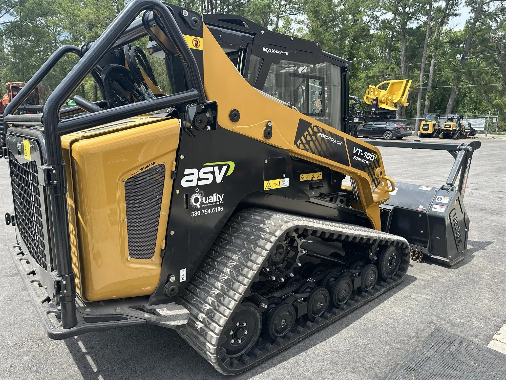 2024 Asv Posi-Track VT100 Forestry | 103.5 HP | Track Skid Steer | For Forestry and Mulching