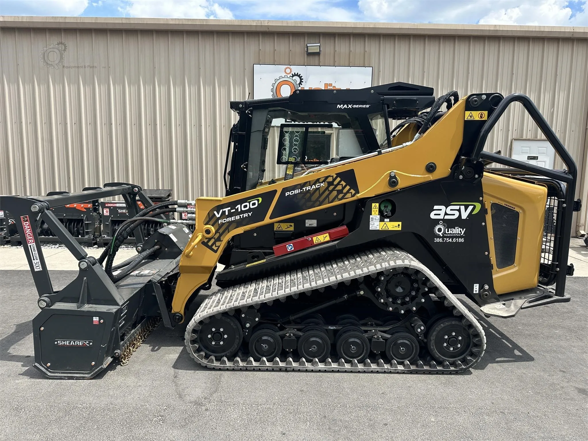 2024 Asv Posi-Track VT100 Forestry | 103.5 HP | Track Skid Steer | For Forestry and Mulching