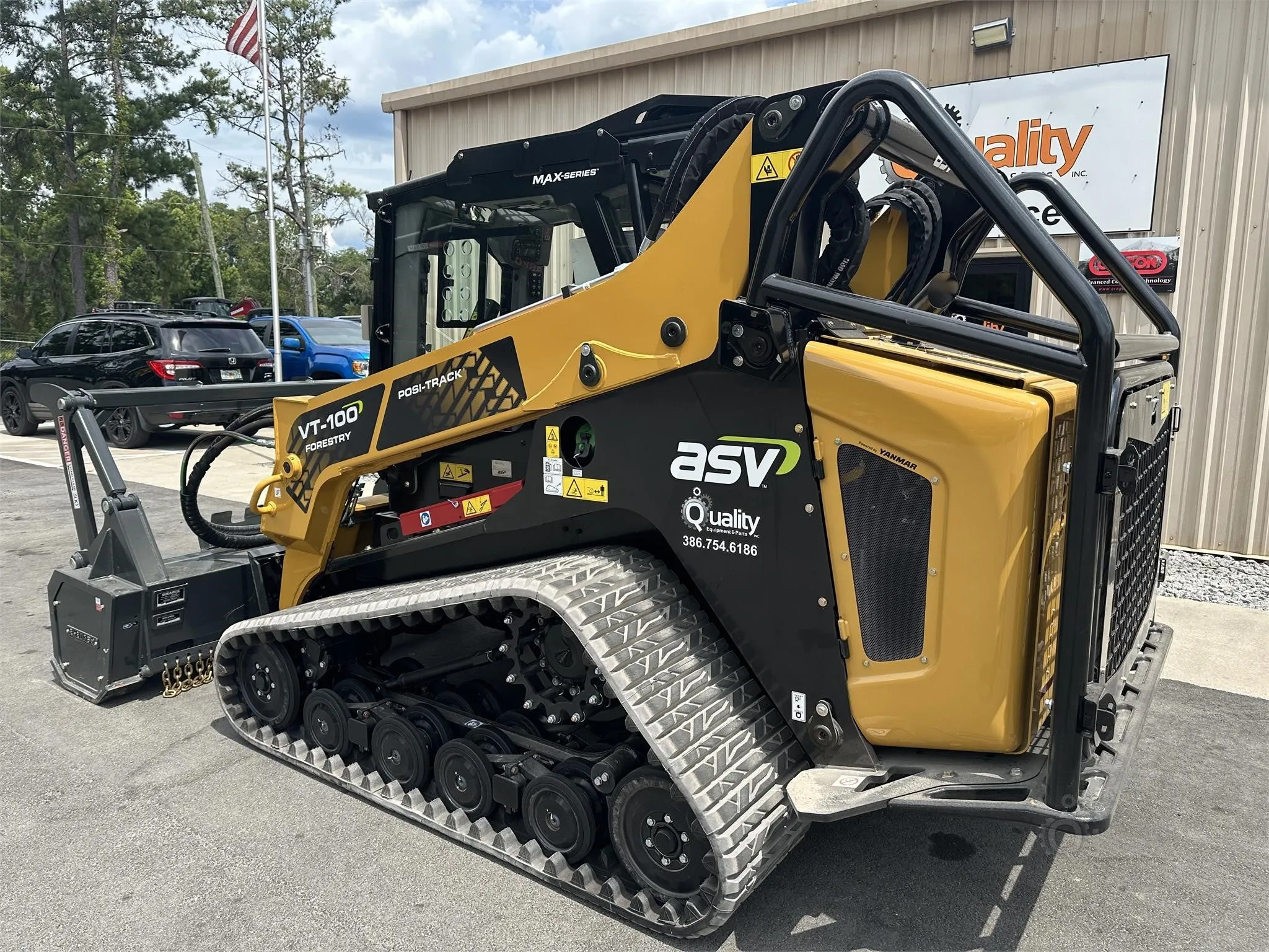 2024 Asv Posi-Track VT100 Forestry | 103.5 HP | Track Skid Steer | For Forestry and Mulching