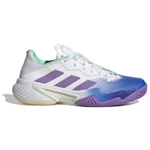 adidas Barricade Tennis Shoes (Ladies) - Lucid Blue/Violet Fusion/Pulse Mint