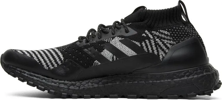 Adidas Kith x Nonnative x UltraBoost Mid 'Patchwork' Sneakers, Black