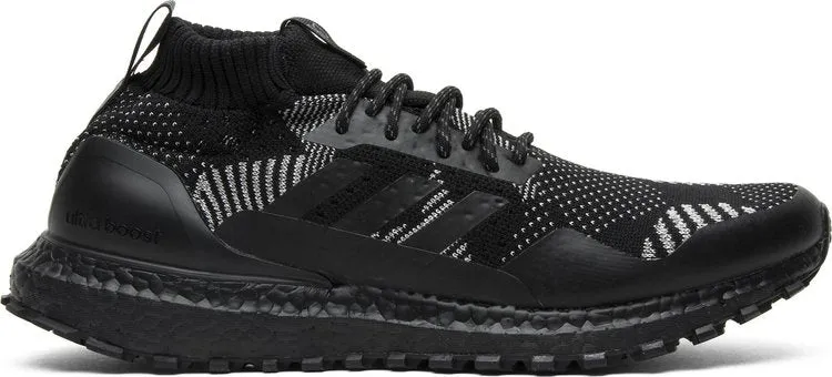 Adidas Kith x Nonnative x UltraBoost Mid 'Patchwork' Sneakers, Black