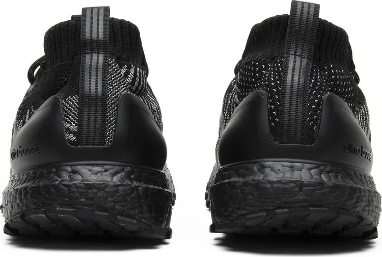 Adidas Kith x Nonnative x UltraBoost Mid 'Patchwork' Sneakers, Black