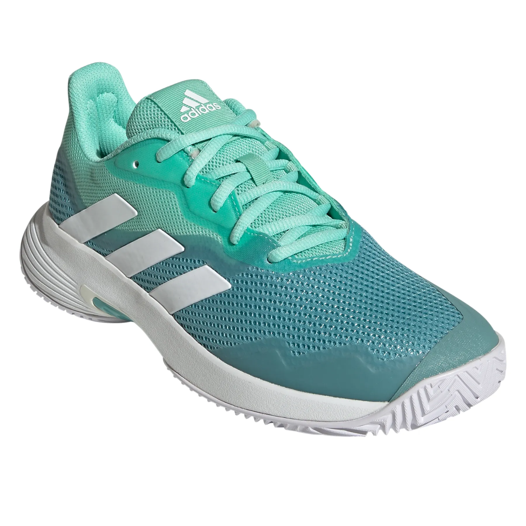 Adidas Performance  Court Jam Control Womens Tennis Shoes - Green/White/Minton