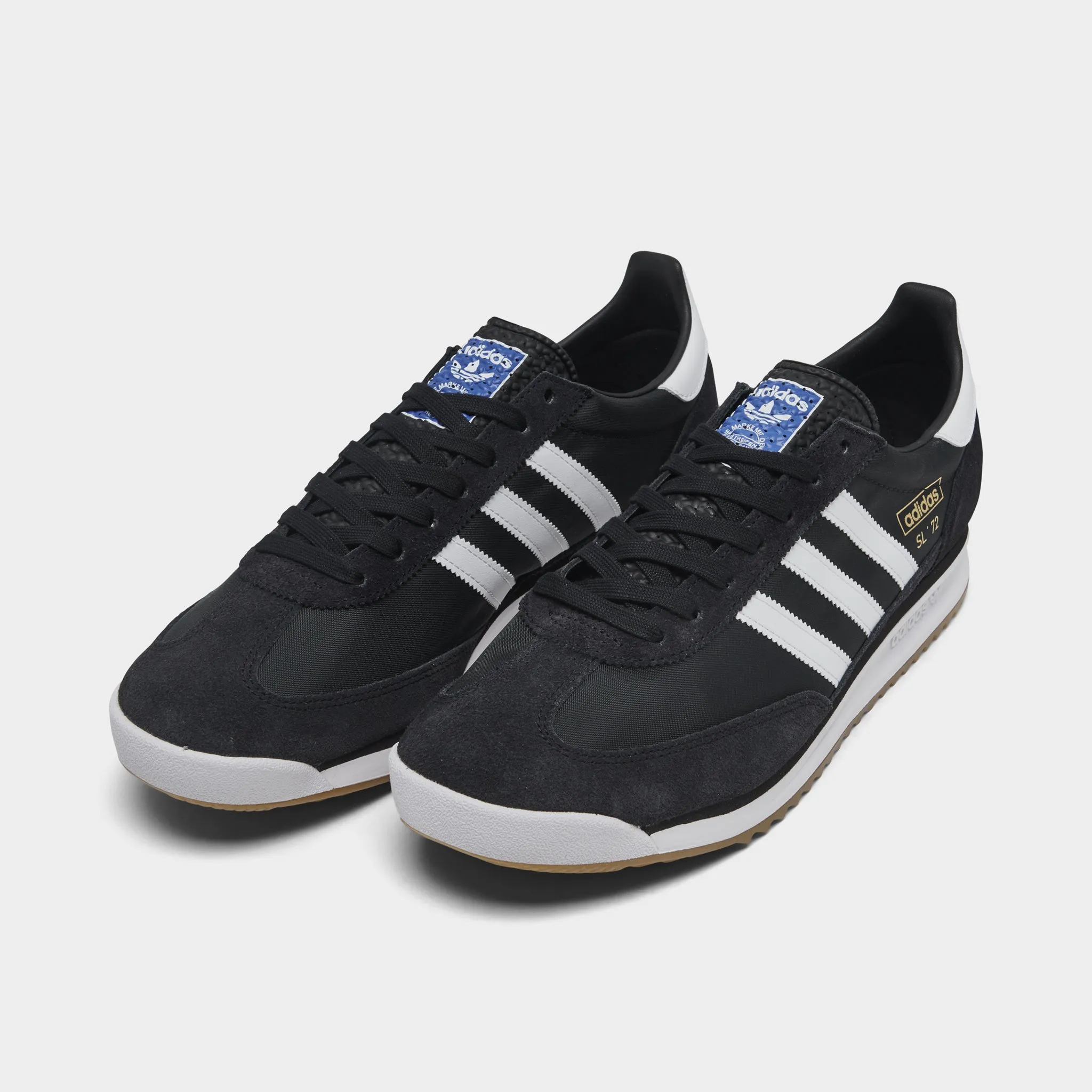 adidas SL 72 Core Black / Footwear White - Blue