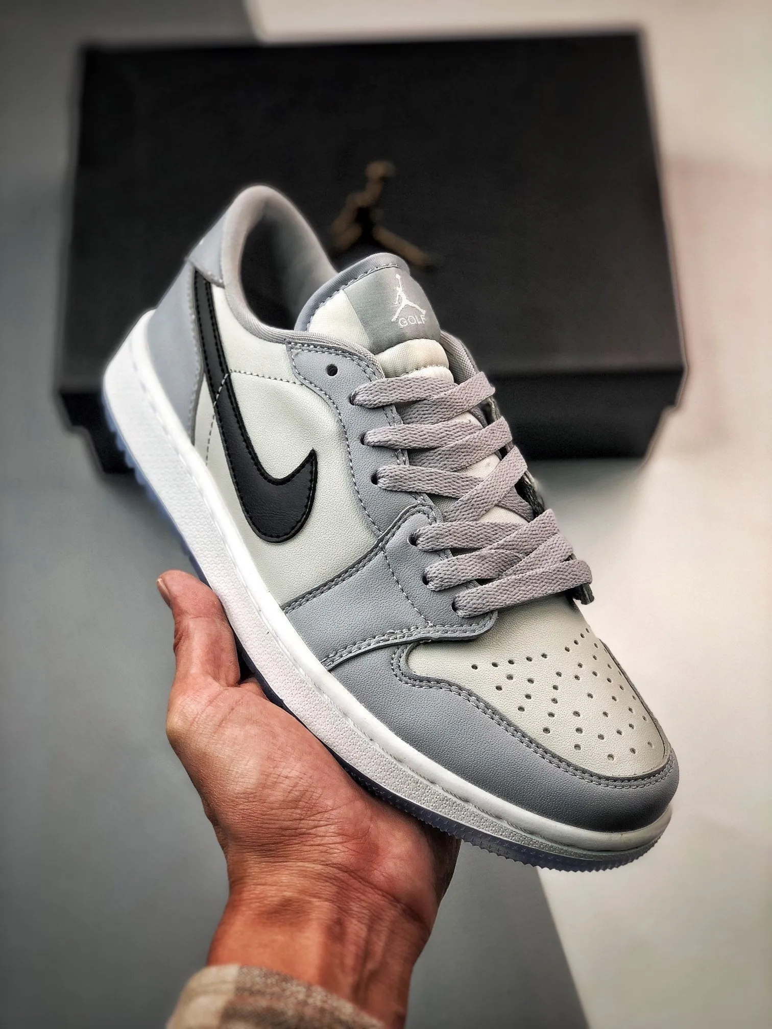 Air Jordan 1 Golf Low Wolf Grey/Photon Dust/White/Black