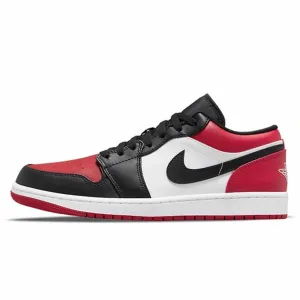 AIR JORDAN 1 LOW BRED TOE 2021