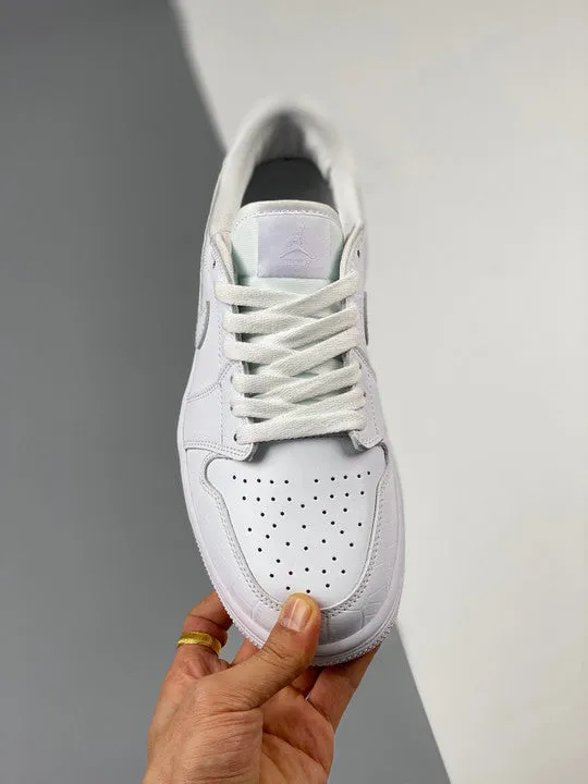 Air Jordan 1 Low Golf “Croc” White DD9315-110