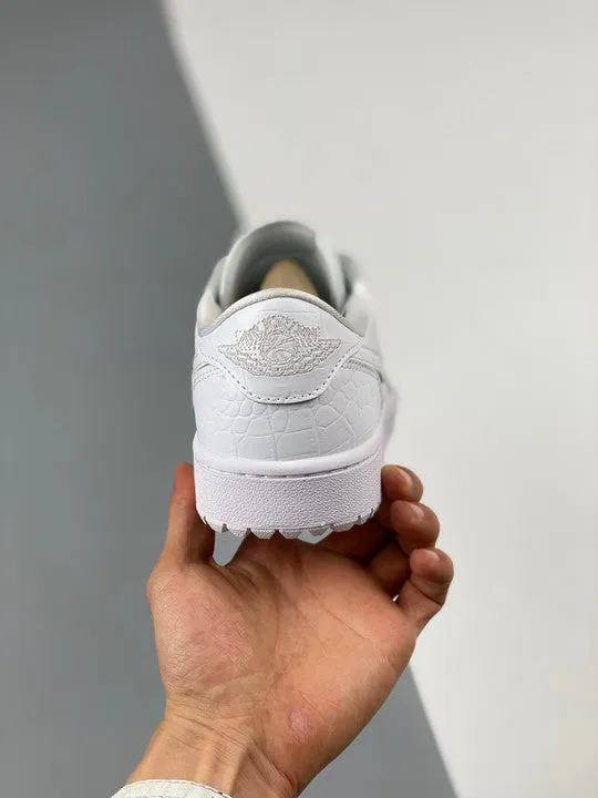 Air Jordan 1 Low Golf “Croc” White DD9315-110