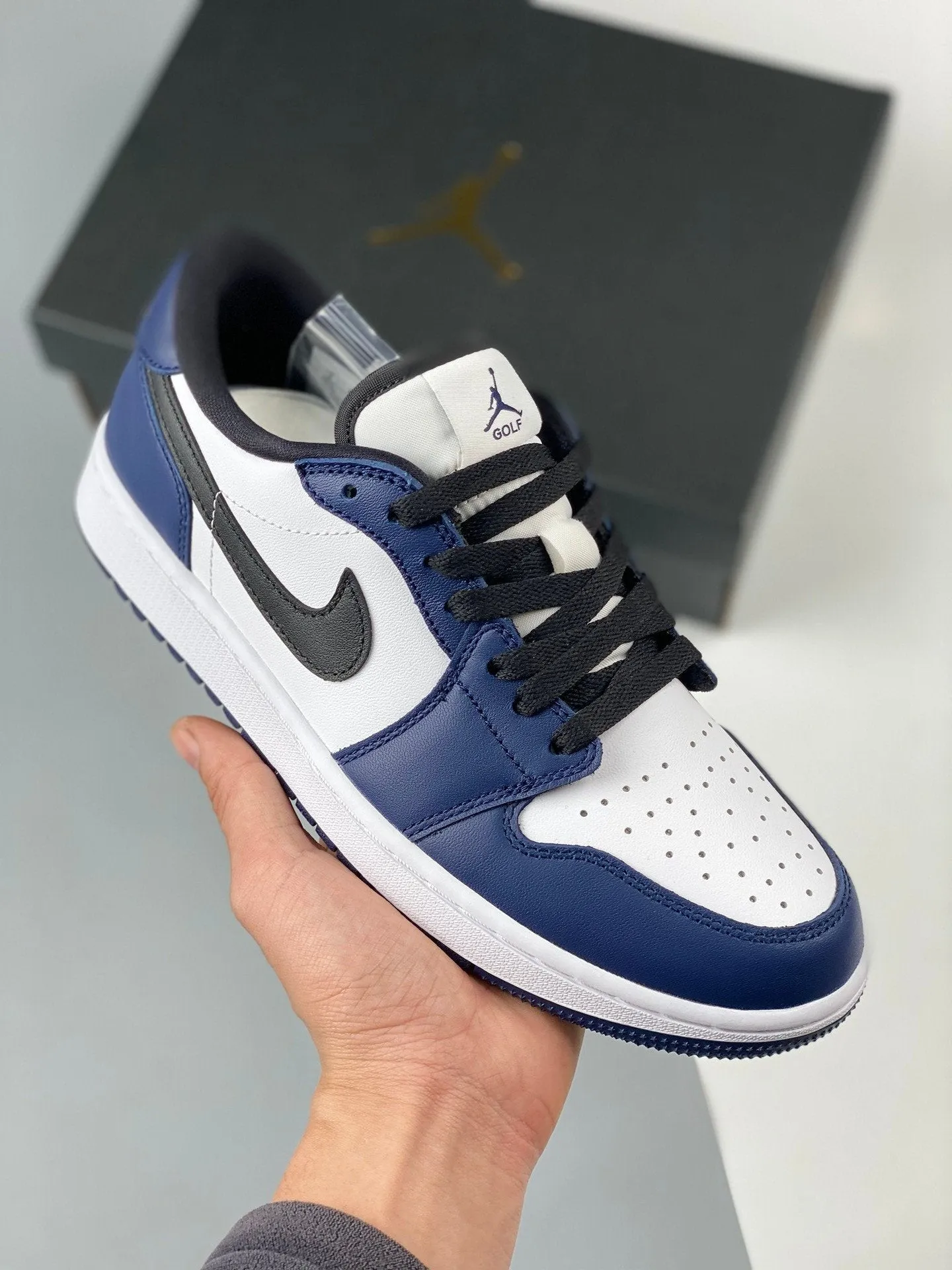 Air Jordan 1 Low Golf White/Black-Midnight Navy DD9315-104