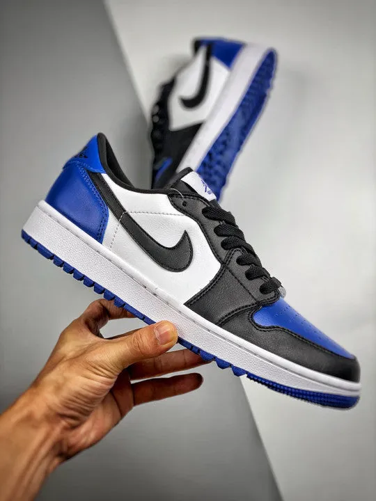 Air Jordan 1 Low Golf White/Black-Sport Royal DD9315-102