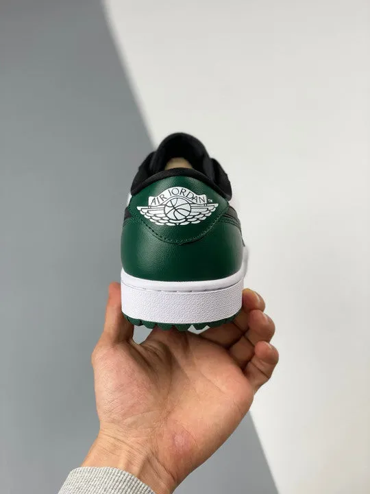 Air Jordan 1 Low Golf White/Noble Green/Pollen/Black DD9315-107