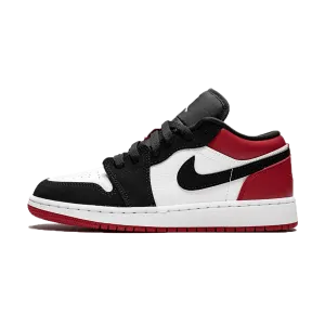 Air Jordan 1 Low GS 'Black Toe'