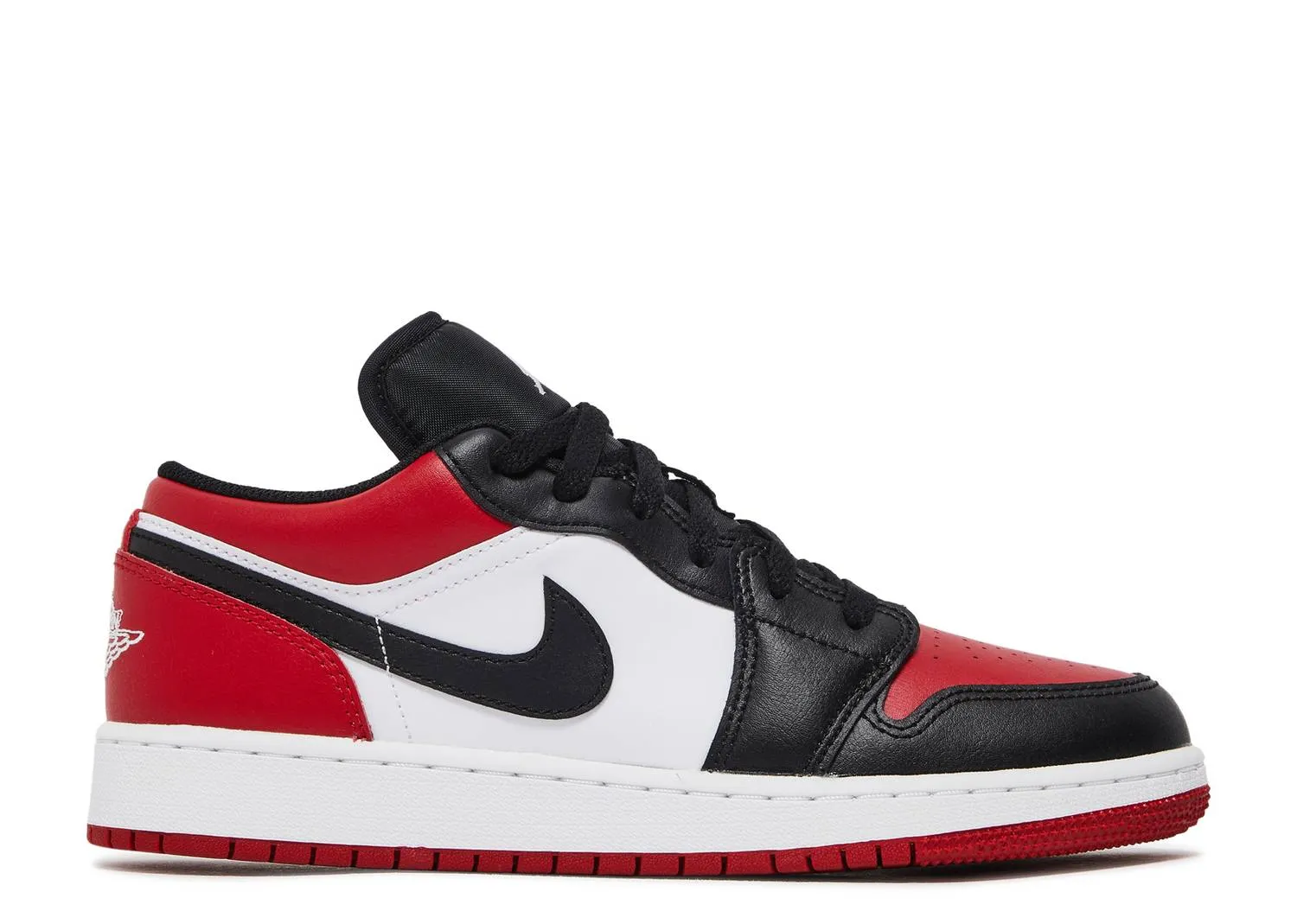 Air Jordan 1 Low GS "Bred Toe" (Wilmington Location)