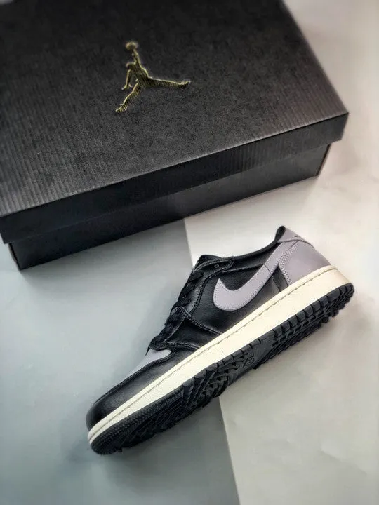 Air Jordan 1 Low OG Golf ” Shadow” Black/Sail/Medium Grey DD9315-001