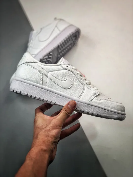 Air Jordan 1 Low OG Golf ” Triple White” DD9315-101