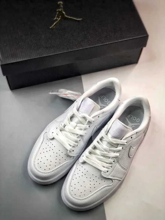 Air Jordan 1 Low OG Golf ” Triple White” DD9315-101