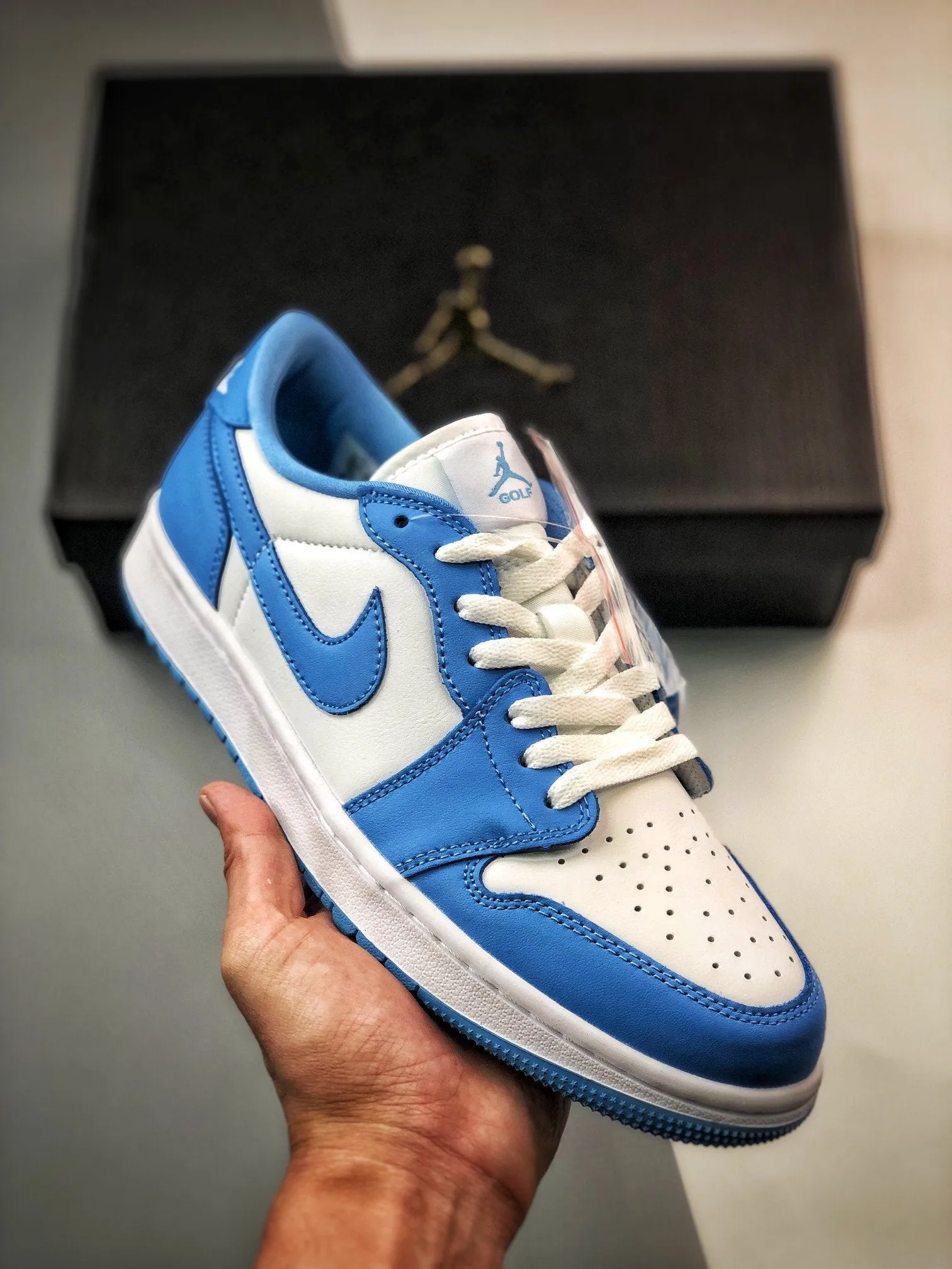 Air Jordan 1 Low OG Golf ” UNC” White/University Blue DD9315-100