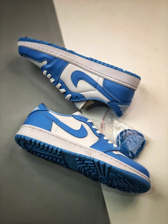 Air Jordan 1 Low OG Golf ” UNC” White/University Blue DD9315-100