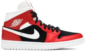 Air Jordan 1 Mid  Gym Red Black  BQ6472-601