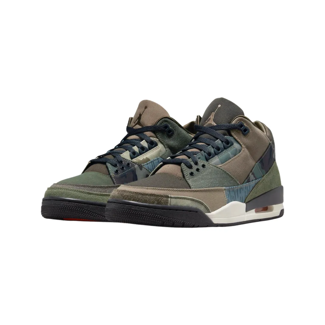 Air Jordan 3 Retro Special Edition Patchwork Camo Dark Hazel Multi Colour DO1830-200