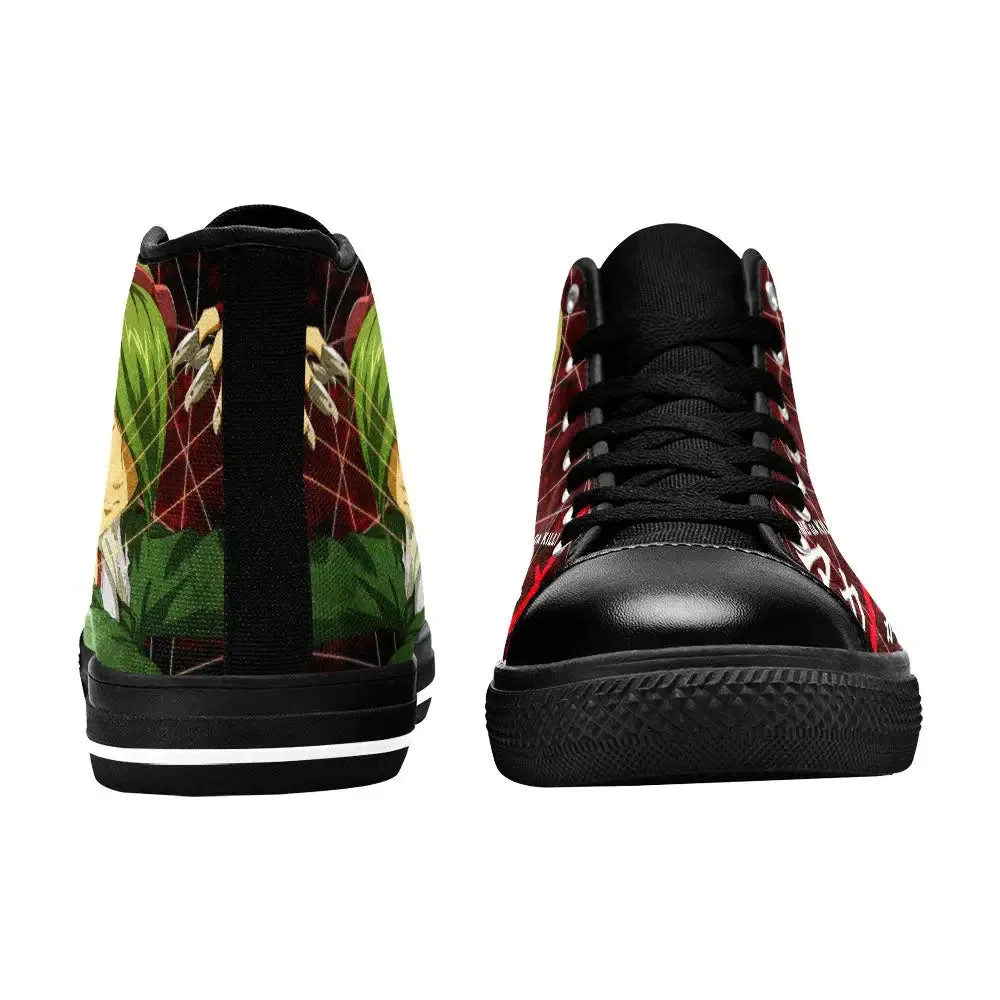 Akame ga Kill Lubbock Shoes High Tops Sneakers for Kids and Adults