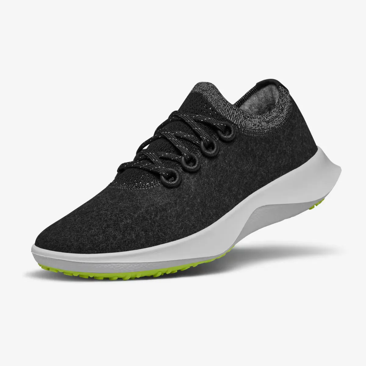 Allbirds Wool Dasher Mizzles - LIMITED EDITION: Natural Black (White Sole)