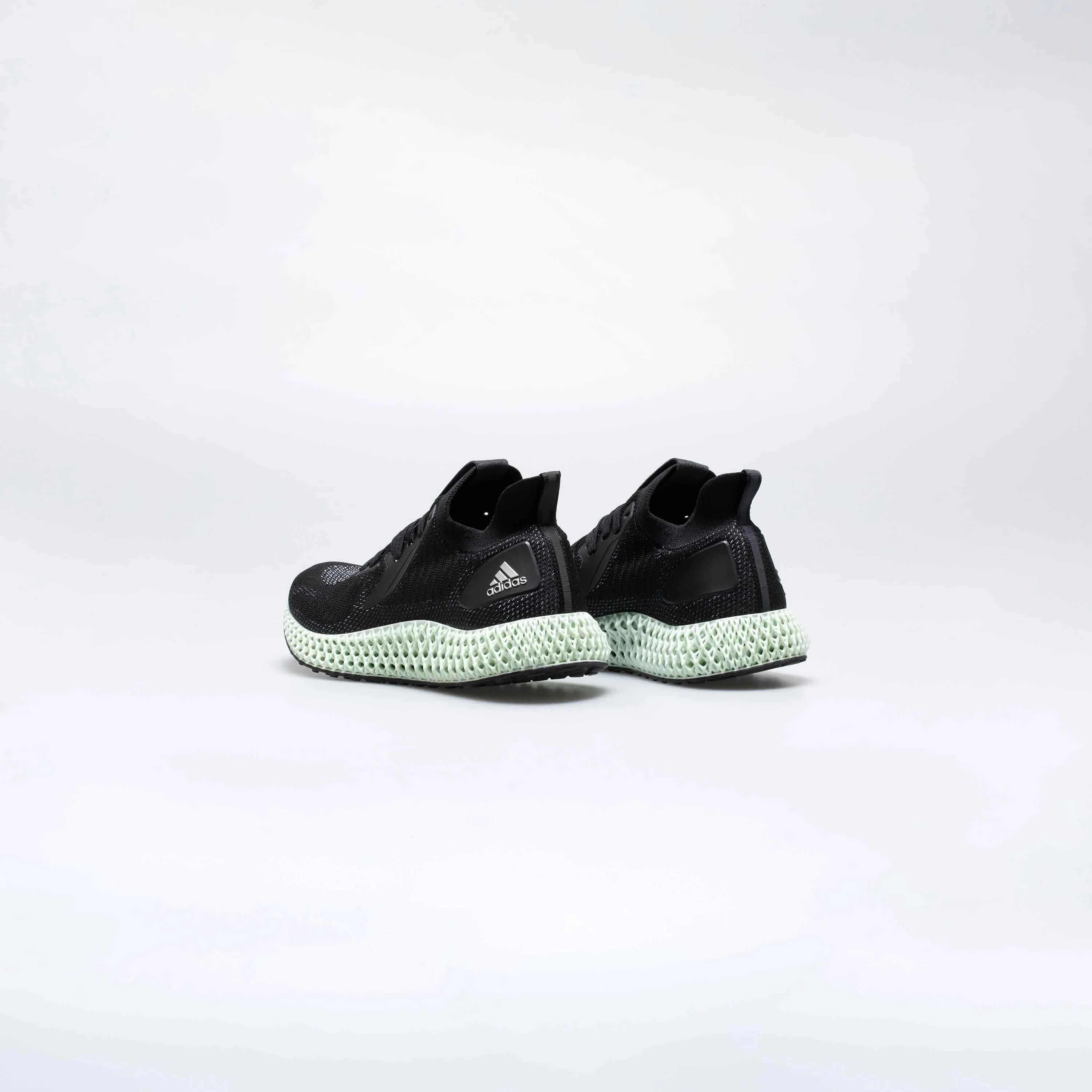 Alphaedge 4D Reflective Mens Running Shoe - Black/Green