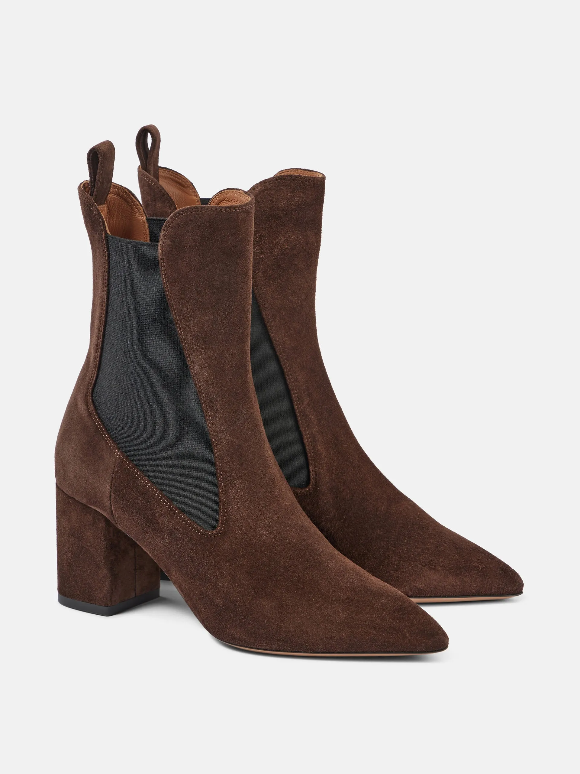 Anja suede ankle boots