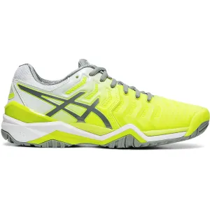 Asics Gel Resolution 7 Yellow Womens Tennis Shoes