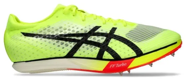 Asics Metaspeed MD Paris Yellow/Red Unisex Track & Field Shoes