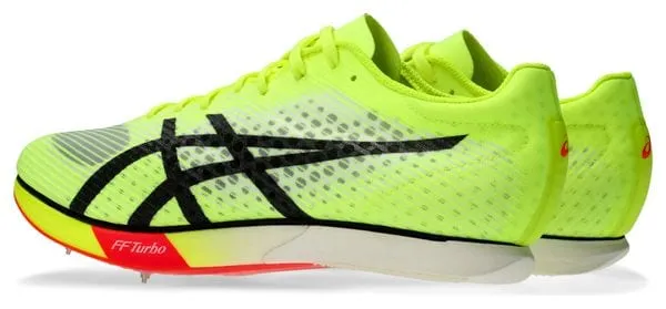 Asics Metaspeed MD Paris Yellow/Red Unisex Track & Field Shoes