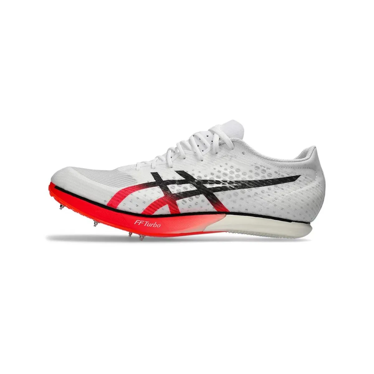 Asics Metaspeed MD White Red SS24 Shoes