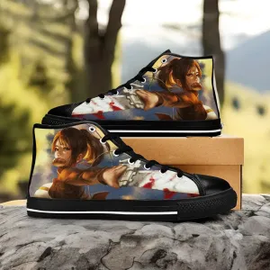 Attack on Titan Sasha Shoes High Tops Sneakers for Kids and Adults