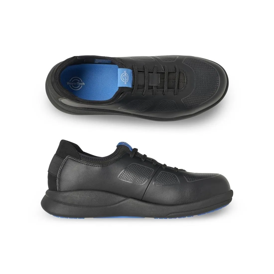 BB745-38 WearerTech Transform Safety Toe Trainer Black with Modular Insole Size 38