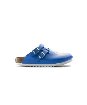 Birkenstock Birkis Kay Birko-Flor Dog Blue Supergrip Clogs