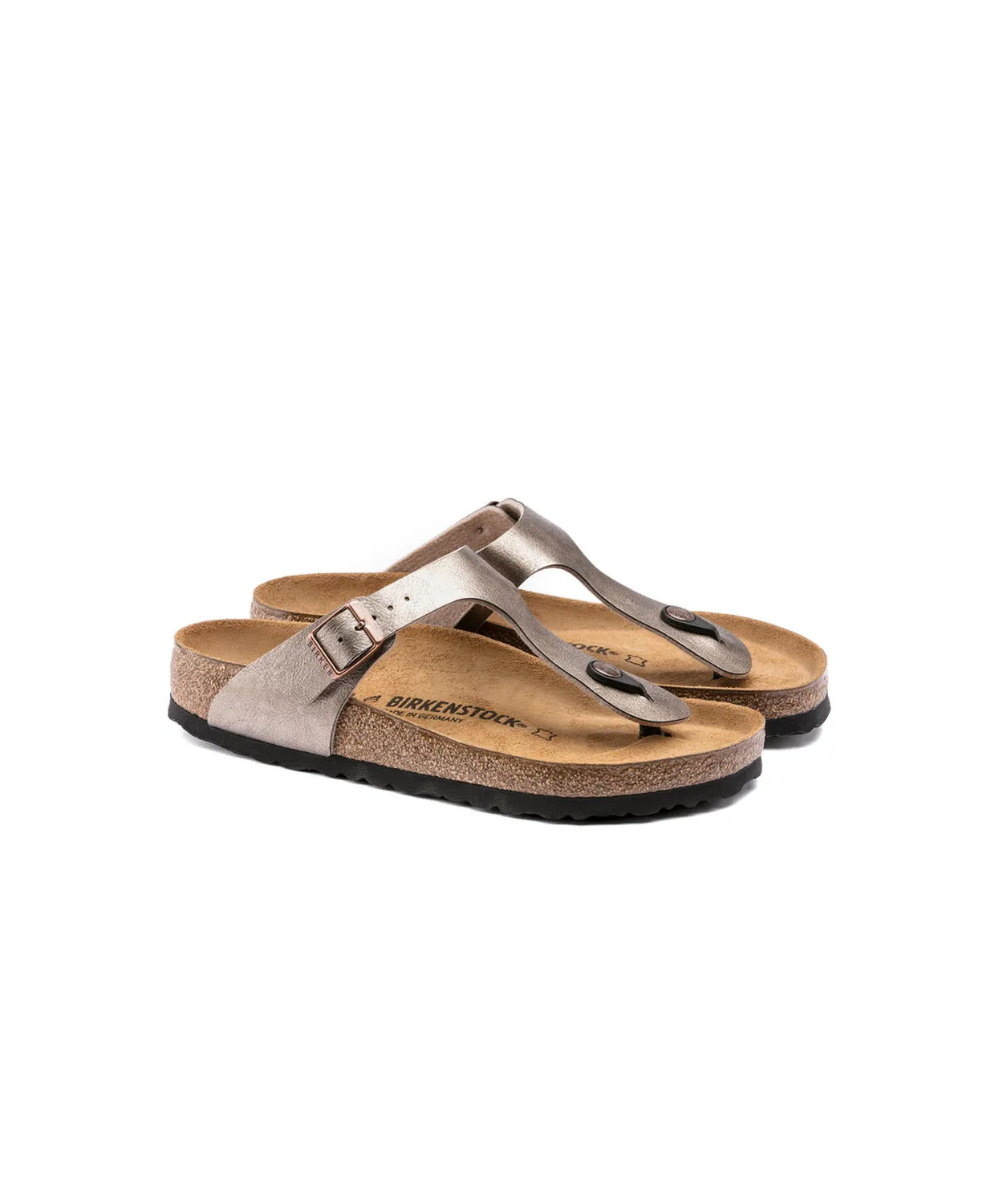 Birkenstock Gizeh Birko-Flor Graceful Taupe Sandals