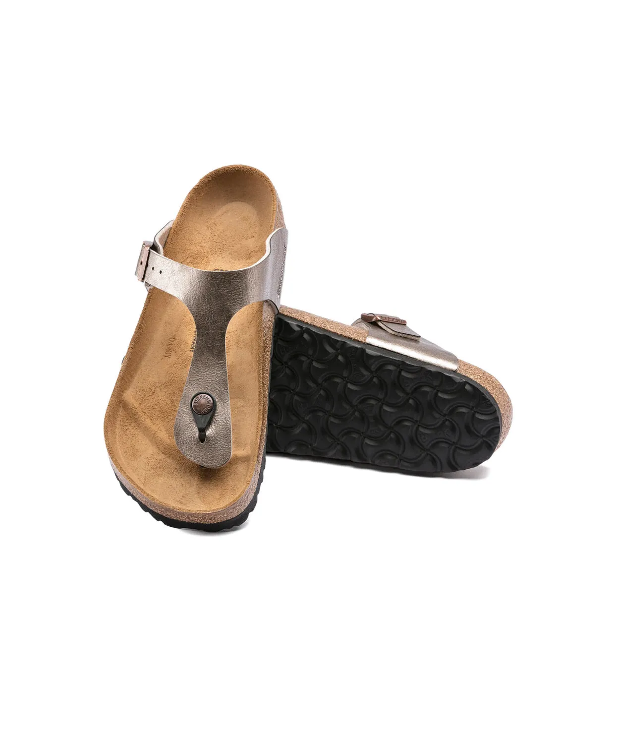 Birkenstock Gizeh Birko-Flor Graceful Taupe Sandals