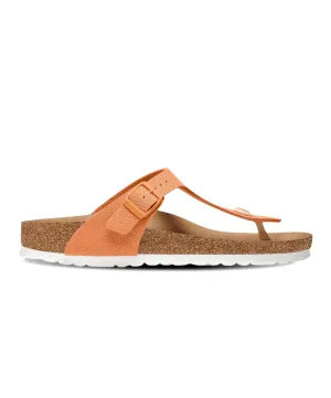 Birkenstock Gizeh Textile Canvas Papaya Vegan Sandals