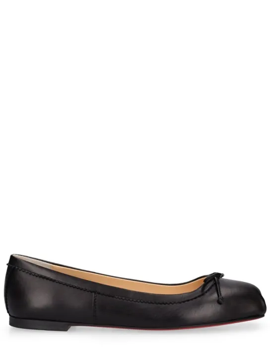 Christian Louboutin   10mm Mamadrague leather ballerina flats 