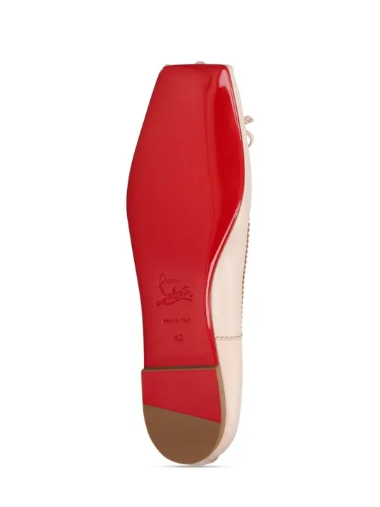 Christian Louboutin   10mm Mamadrague leather ballerina flats 