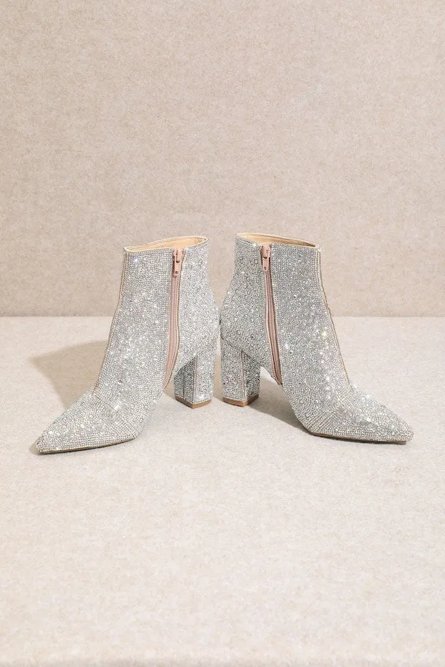 Christine Rhinestone Bootie