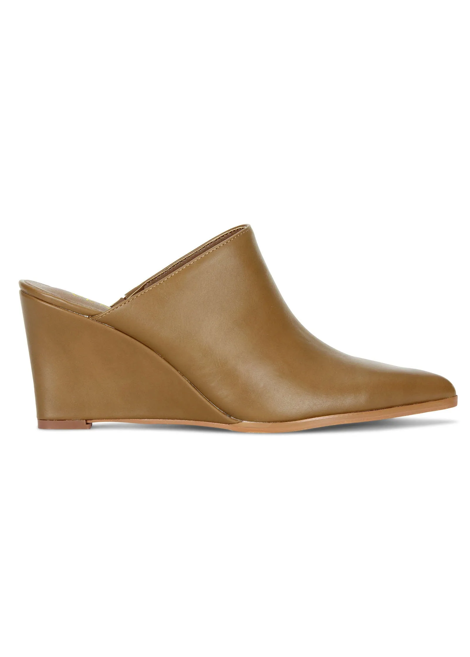 Closed Toe Mule - Cognac