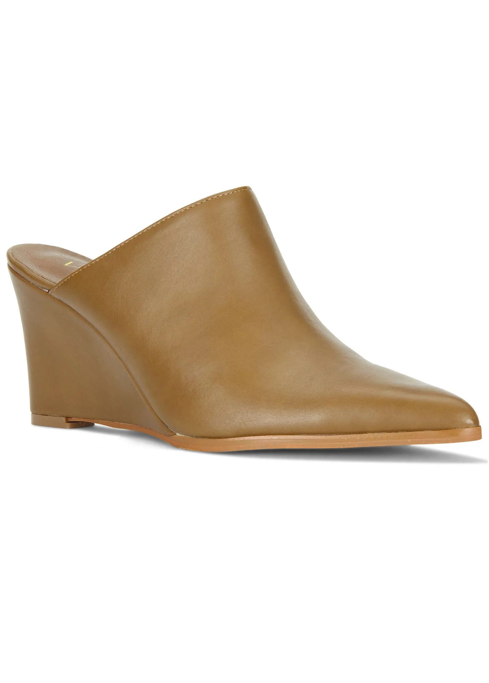 Closed Toe Mule - Cognac