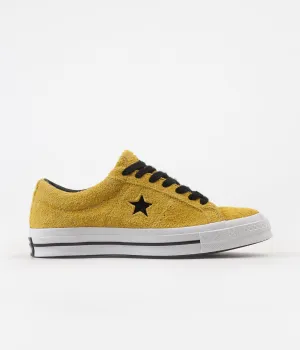 Converse One Star Ox Shoes - Bold Citron / Black / White