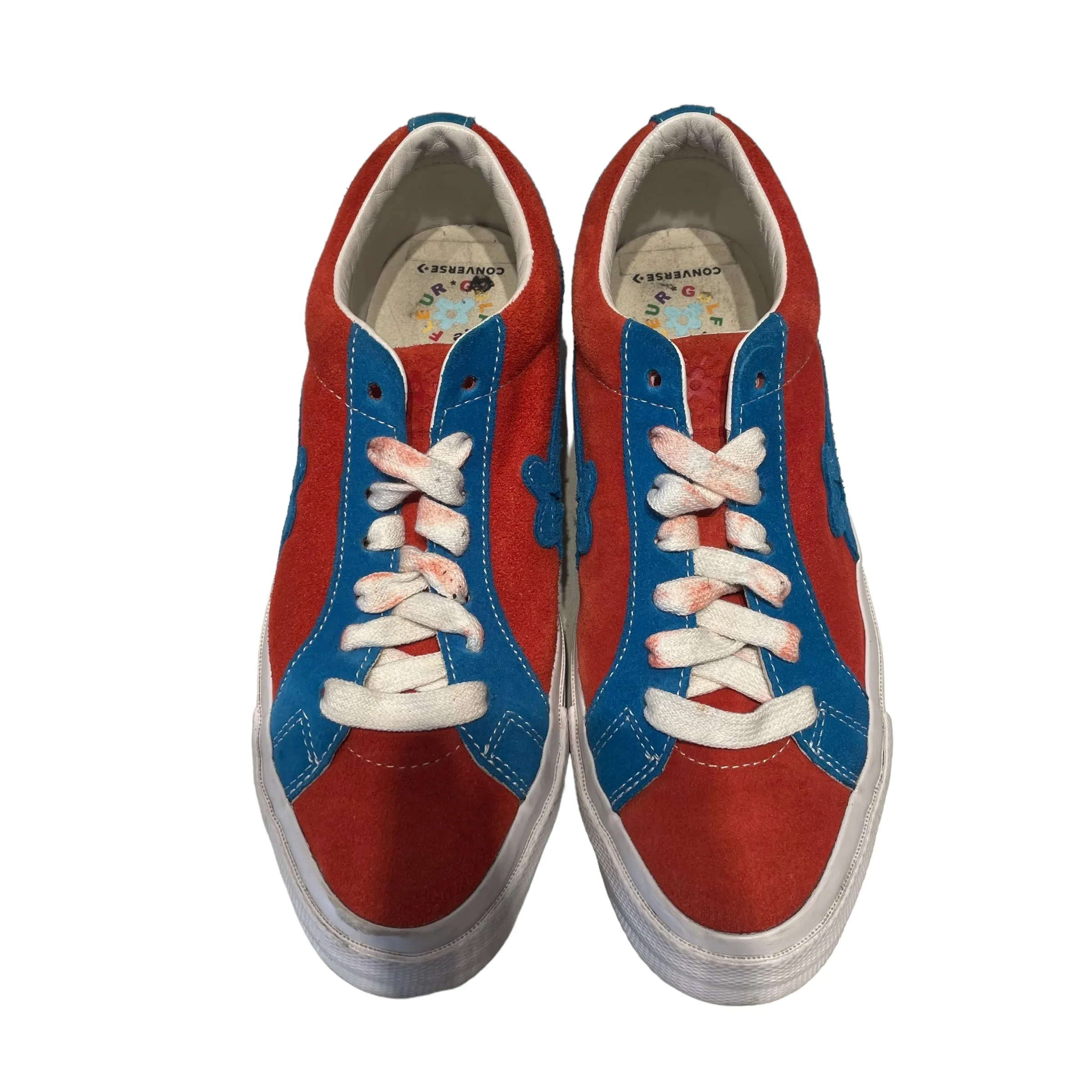 CONVERSE/Low-Sneakers/US 8/Suede/MLT/one star golf le fleur lava