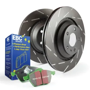 EBC Brakes S2KF1086 S2 Kits Greenstuff 2000 and USR Rotors