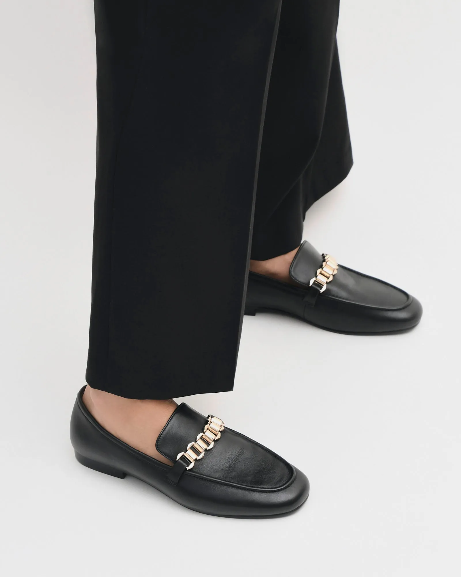 EDEN LOAFERS BLACK LEATHER