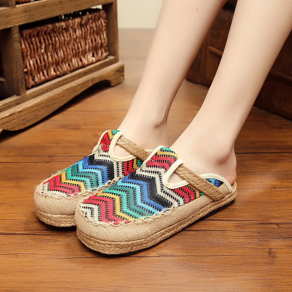 Ethnic Colorful Handmade Women's Shoes | Gift Shoes