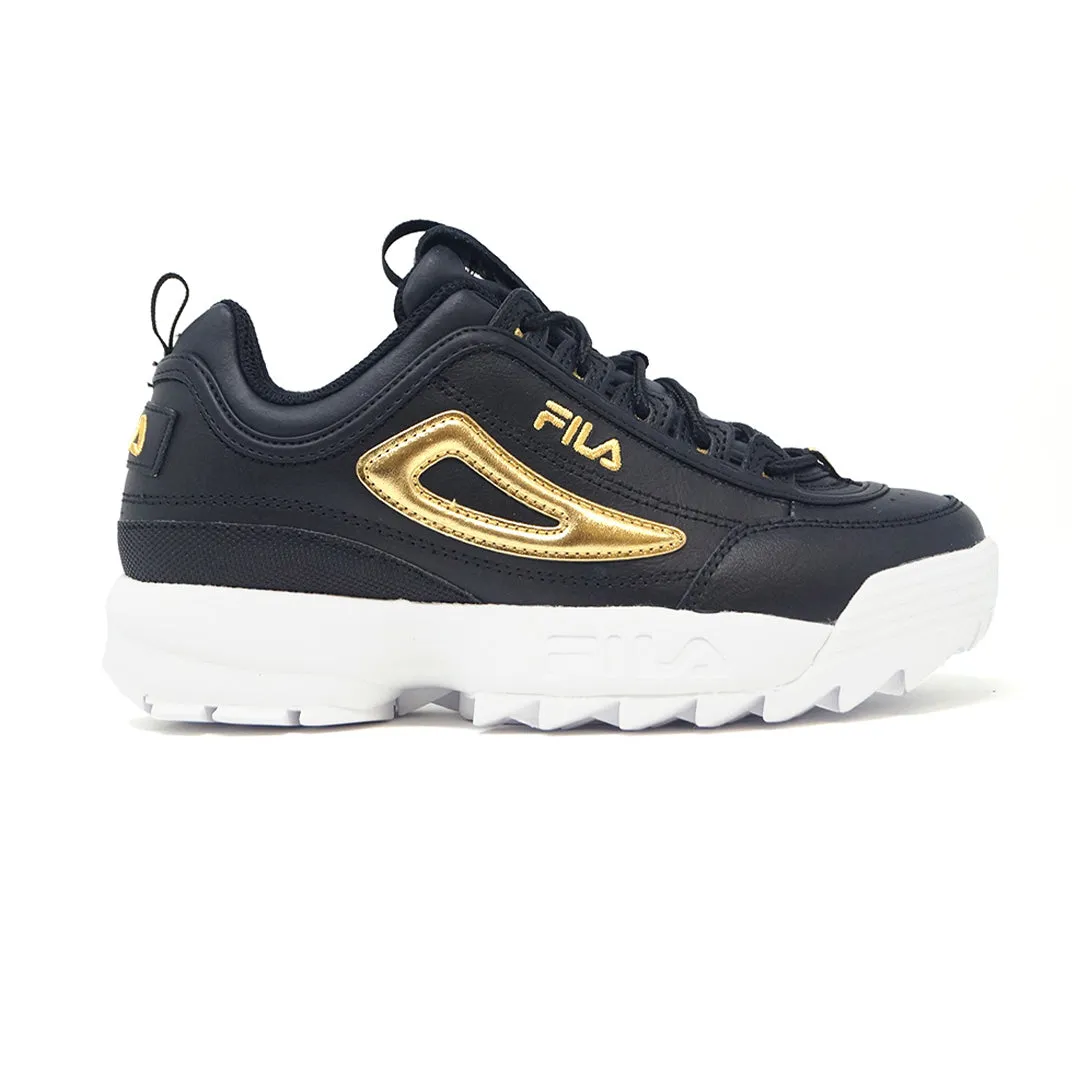 FILA - Kids' (Junior) Disruptor II Metallic Shoes (3FM00735 016)